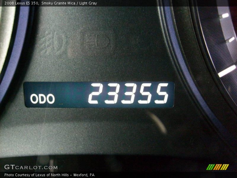 Smoky Granite Mica / Light Gray 2008 Lexus ES 350