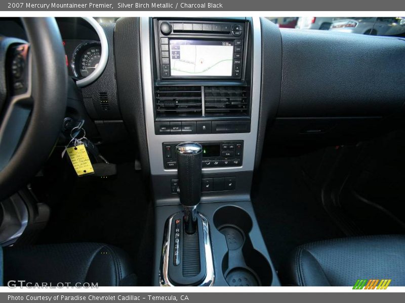 Silver Birch Metallic / Charcoal Black 2007 Mercury Mountaineer Premier