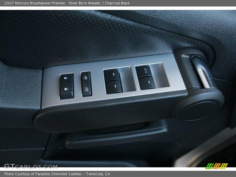Silver Birch Metallic / Charcoal Black 2007 Mercury Mountaineer Premier