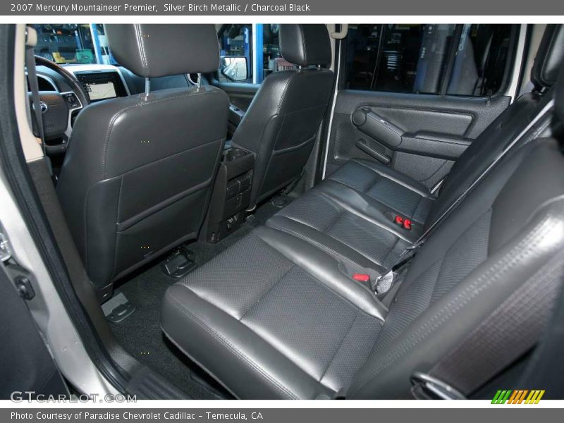 Silver Birch Metallic / Charcoal Black 2007 Mercury Mountaineer Premier