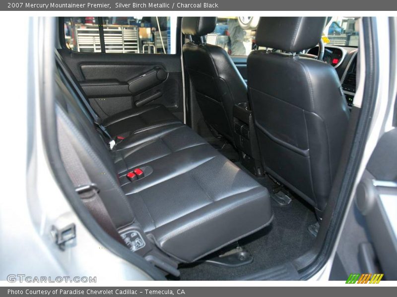 Silver Birch Metallic / Charcoal Black 2007 Mercury Mountaineer Premier