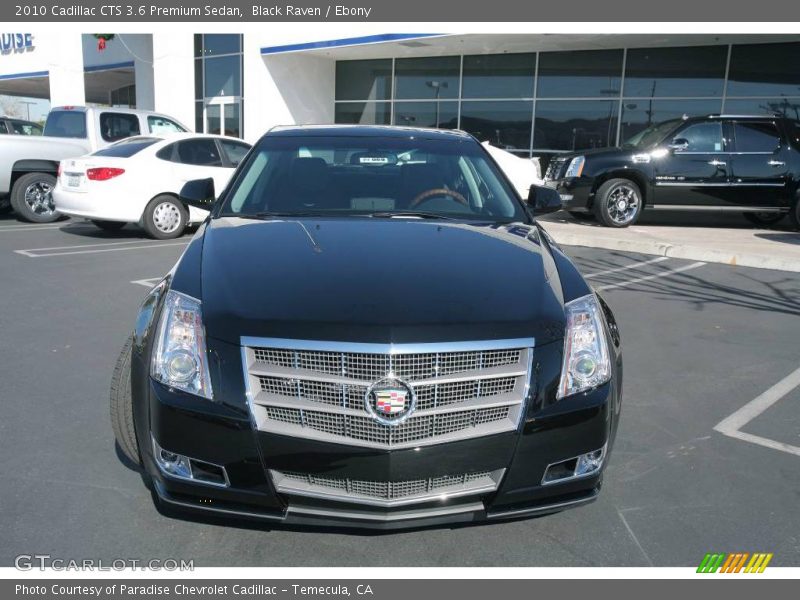 Black Raven / Ebony 2010 Cadillac CTS 3.6 Premium Sedan