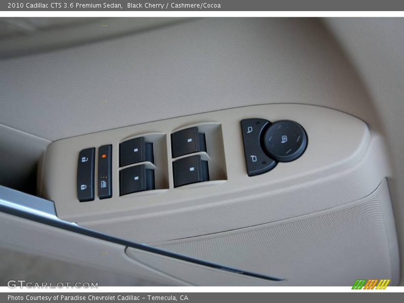 Black Cherry / Cashmere/Cocoa 2010 Cadillac CTS 3.6 Premium Sedan