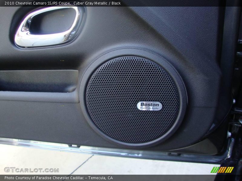 Cyber Gray Metallic / Black 2010 Chevrolet Camaro SS/RS Coupe