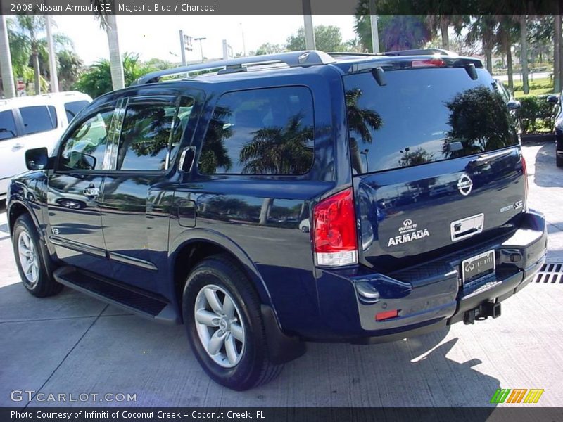 Majestic Blue / Charcoal 2008 Nissan Armada SE