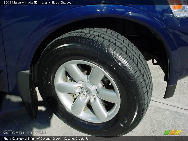 Majestic Blue / Charcoal 2008 Nissan Armada SE
