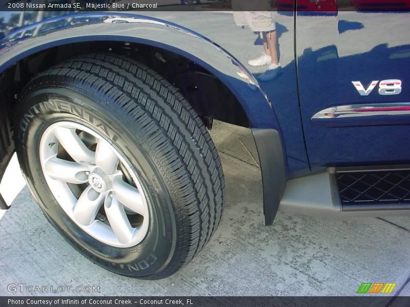 Majestic Blue / Charcoal 2008 Nissan Armada SE