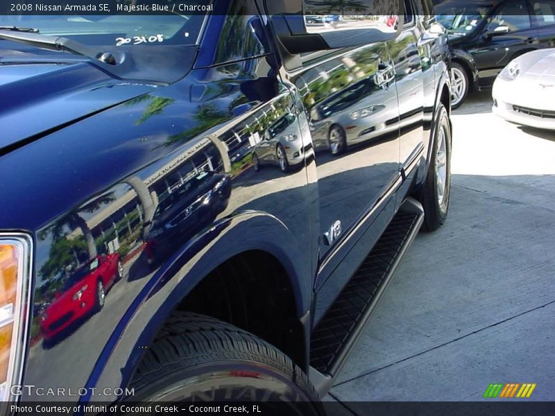 Majestic Blue / Charcoal 2008 Nissan Armada SE