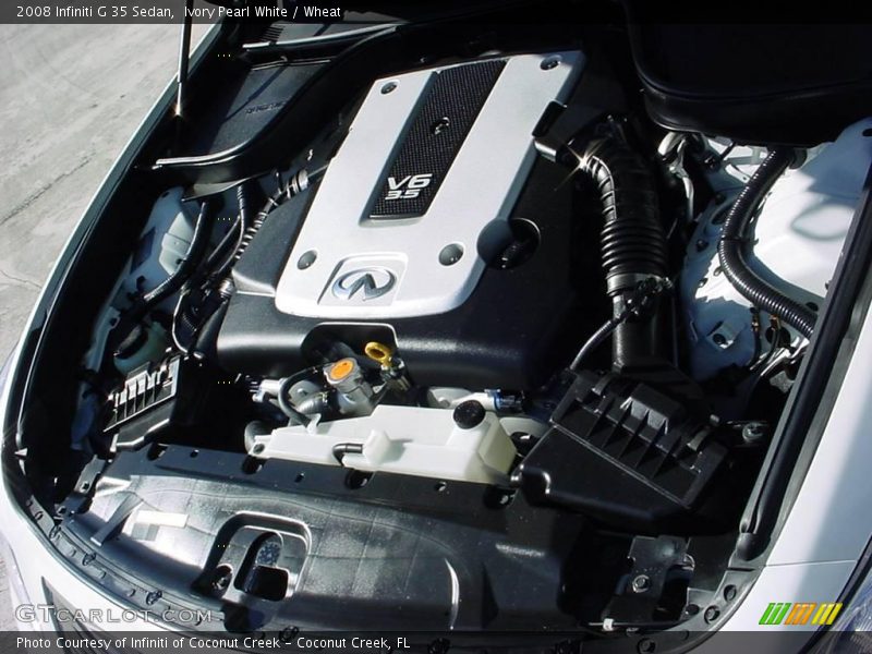 Ivory Pearl White / Wheat 2008 Infiniti G 35 Sedan