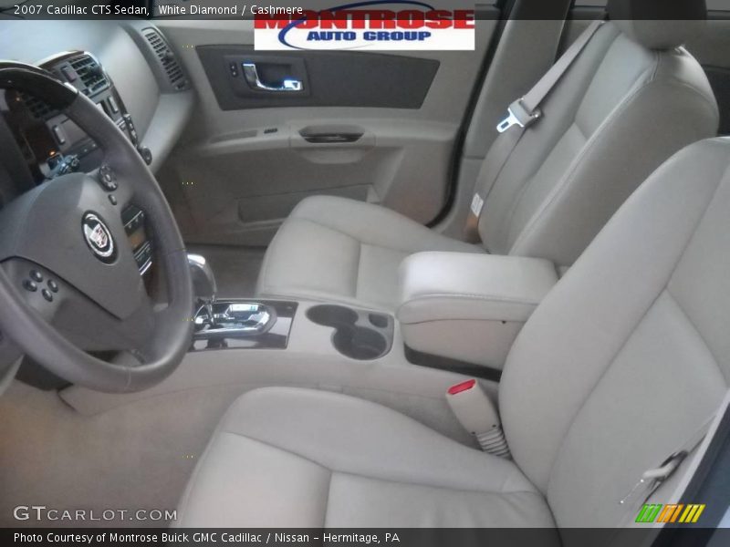 White Diamond / Cashmere 2007 Cadillac CTS Sedan