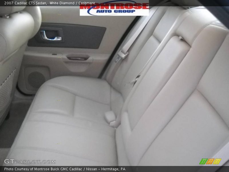 White Diamond / Cashmere 2007 Cadillac CTS Sedan