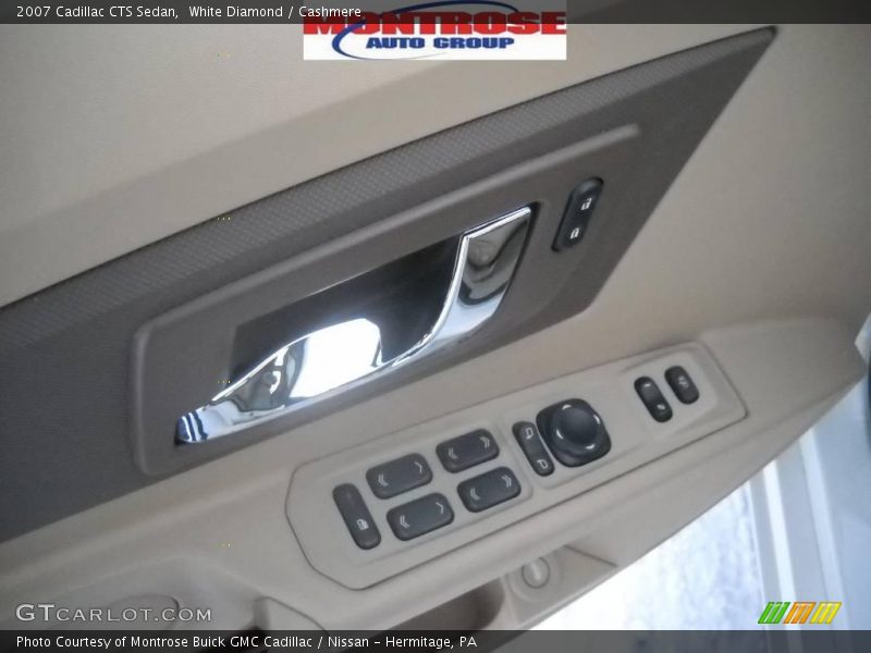 White Diamond / Cashmere 2007 Cadillac CTS Sedan