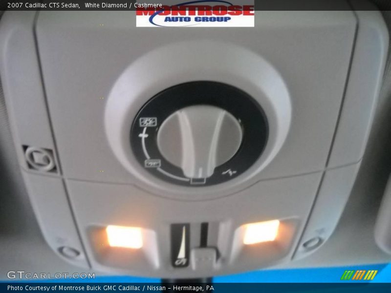 White Diamond / Cashmere 2007 Cadillac CTS Sedan