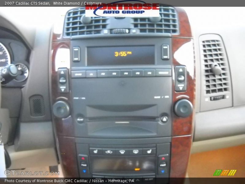 White Diamond / Cashmere 2007 Cadillac CTS Sedan