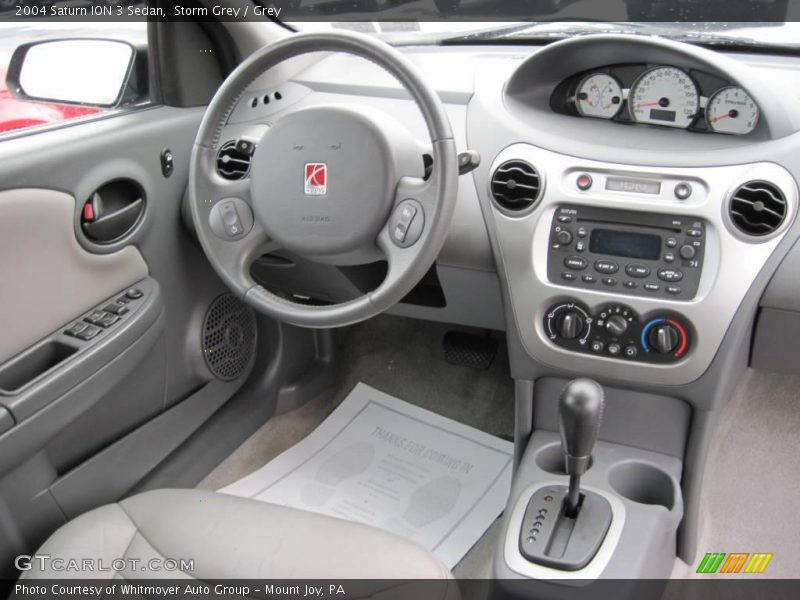 Storm Grey / Grey 2004 Saturn ION 3 Sedan
