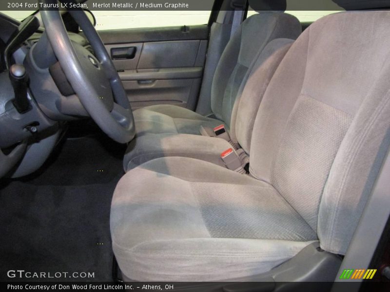 Merlot Metallic / Medium Graphite 2004 Ford Taurus LX Sedan
