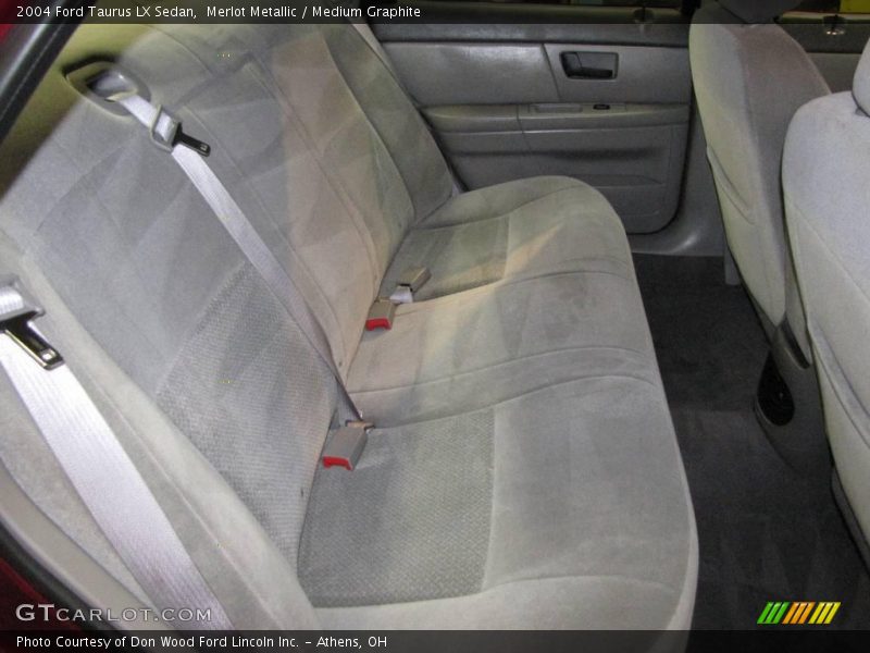 Merlot Metallic / Medium Graphite 2004 Ford Taurus LX Sedan