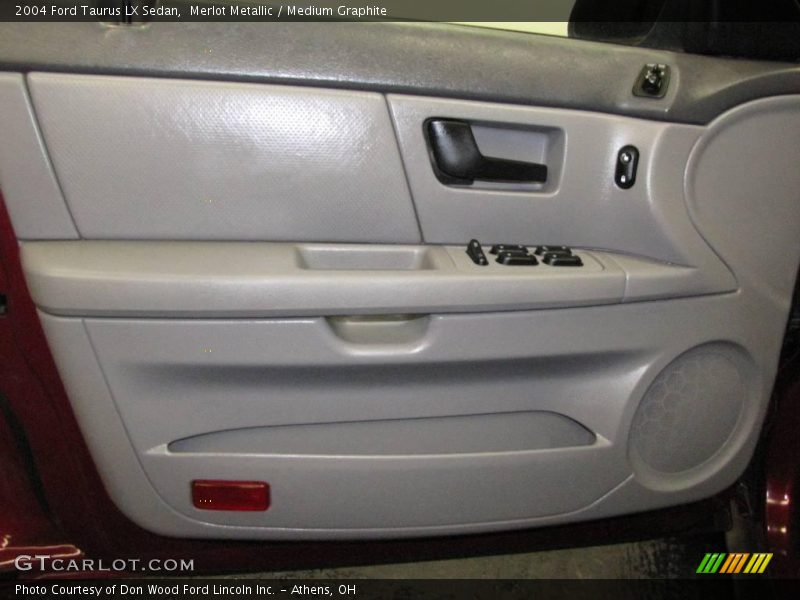 Merlot Metallic / Medium Graphite 2004 Ford Taurus LX Sedan