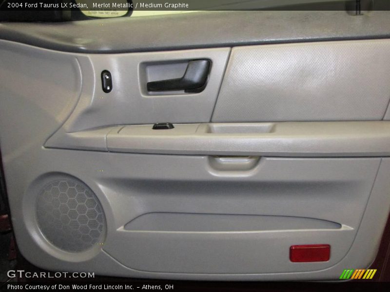 Merlot Metallic / Medium Graphite 2004 Ford Taurus LX Sedan