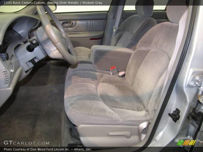 Sterling Silver Metallic / Medium Gray 2000 Buick Century Custom