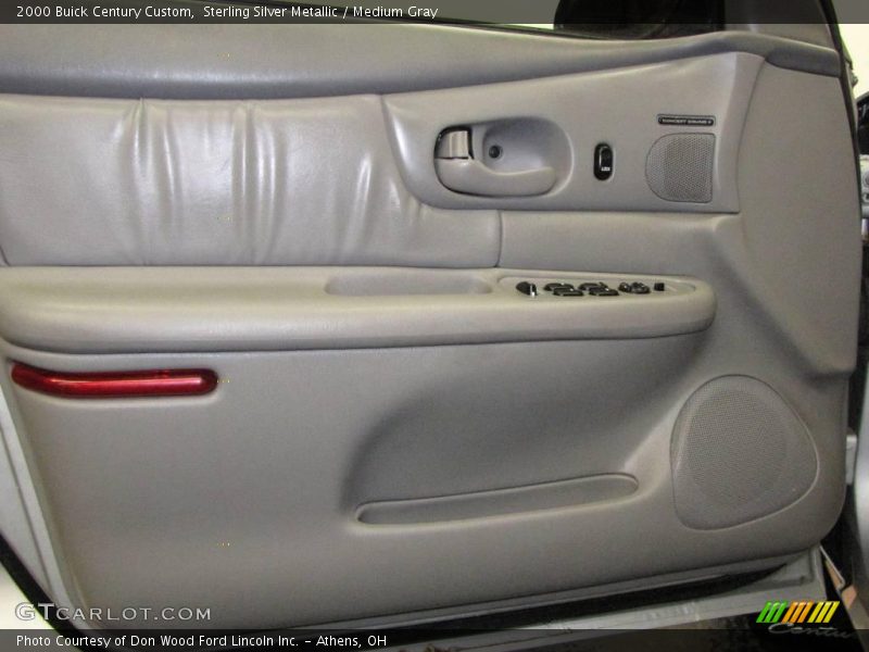 Sterling Silver Metallic / Medium Gray 2000 Buick Century Custom