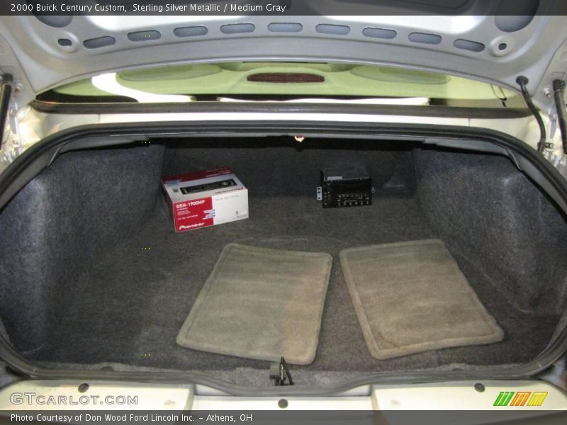 Sterling Silver Metallic / Medium Gray 2000 Buick Century Custom