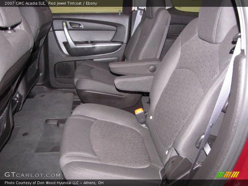 Red Jewel Tintcoat / Ebony 2007 GMC Acadia SLE