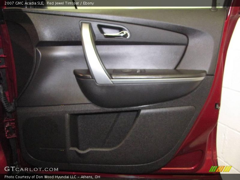Red Jewel Tintcoat / Ebony 2007 GMC Acadia SLE