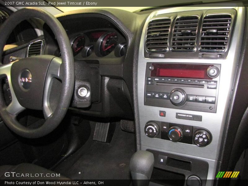 Red Jewel Tintcoat / Ebony 2007 GMC Acadia SLE