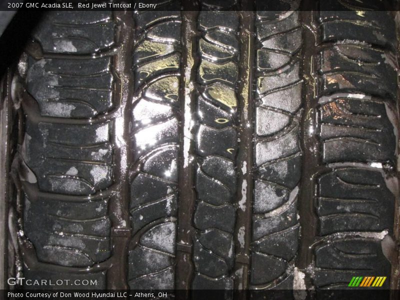 Red Jewel Tintcoat / Ebony 2007 GMC Acadia SLE