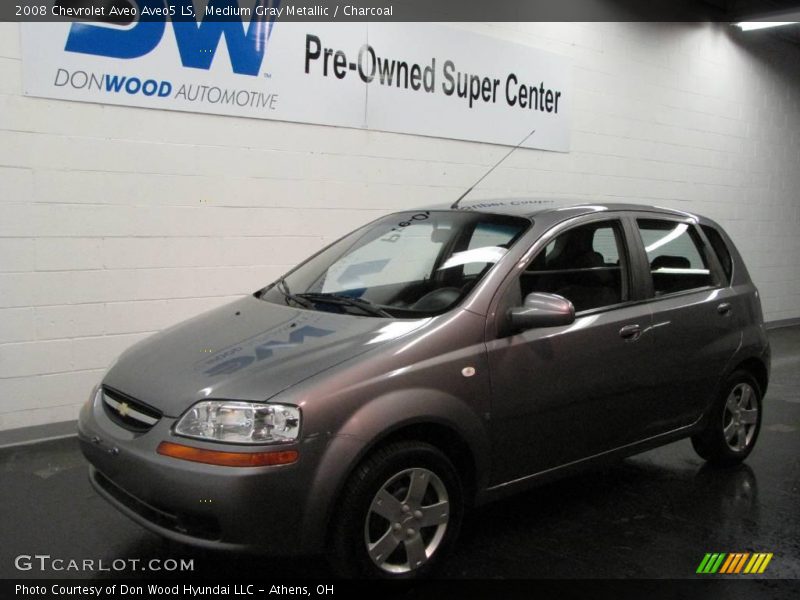 Medium Gray Metallic / Charcoal 2008 Chevrolet Aveo Aveo5 LS