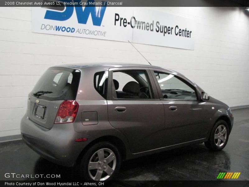 Medium Gray Metallic / Charcoal 2008 Chevrolet Aveo Aveo5 LS