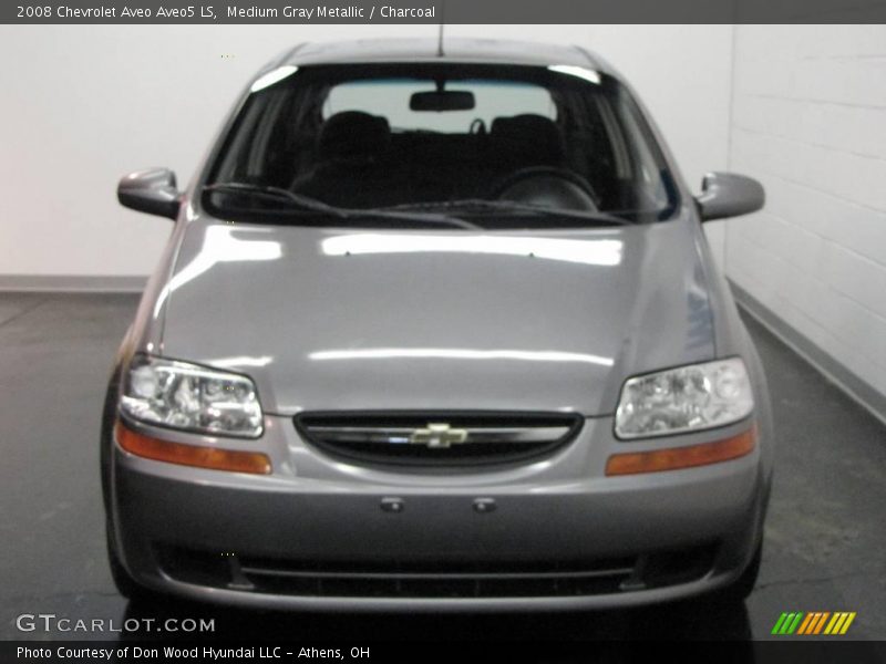 Medium Gray Metallic / Charcoal 2008 Chevrolet Aveo Aveo5 LS