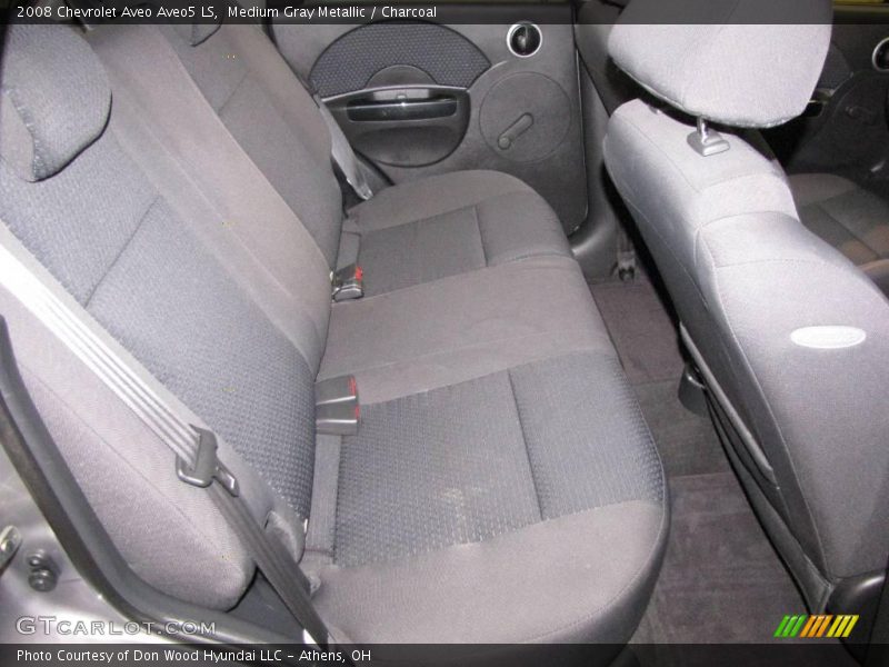 Medium Gray Metallic / Charcoal 2008 Chevrolet Aveo Aveo5 LS