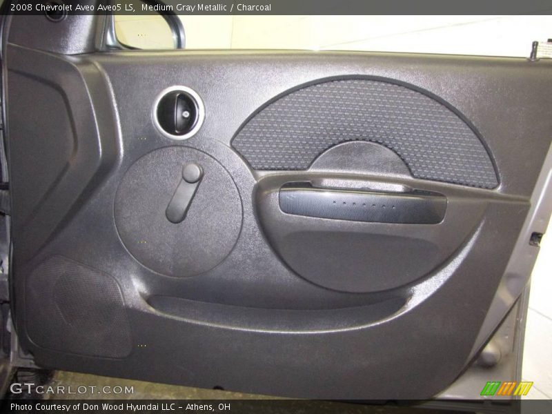 Medium Gray Metallic / Charcoal 2008 Chevrolet Aveo Aveo5 LS