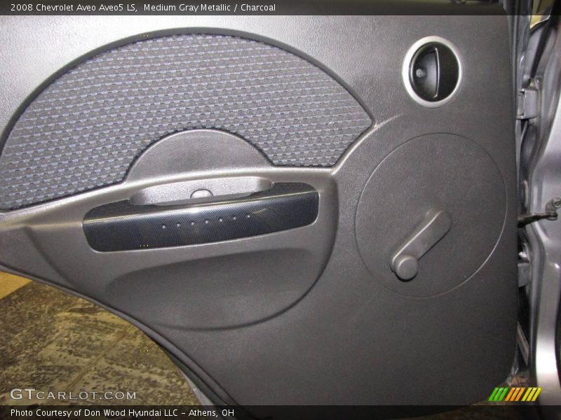 Medium Gray Metallic / Charcoal 2008 Chevrolet Aveo Aveo5 LS