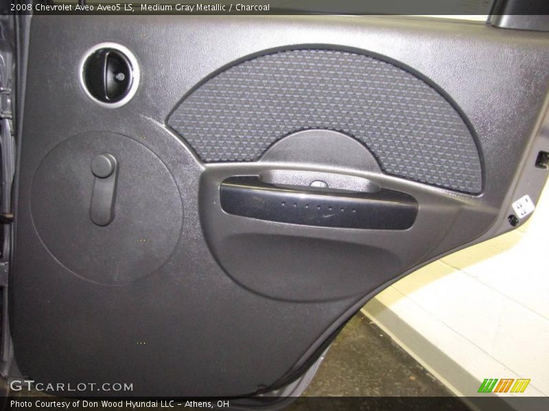 Medium Gray Metallic / Charcoal 2008 Chevrolet Aveo Aveo5 LS