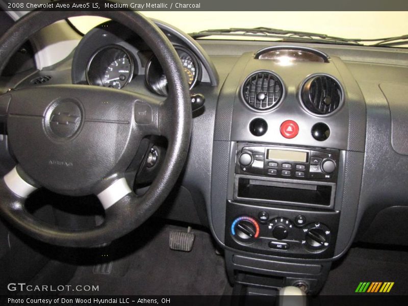 Medium Gray Metallic / Charcoal 2008 Chevrolet Aveo Aveo5 LS