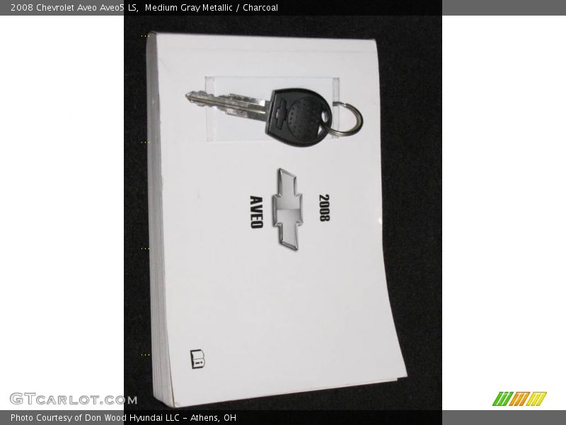 Medium Gray Metallic / Charcoal 2008 Chevrolet Aveo Aveo5 LS