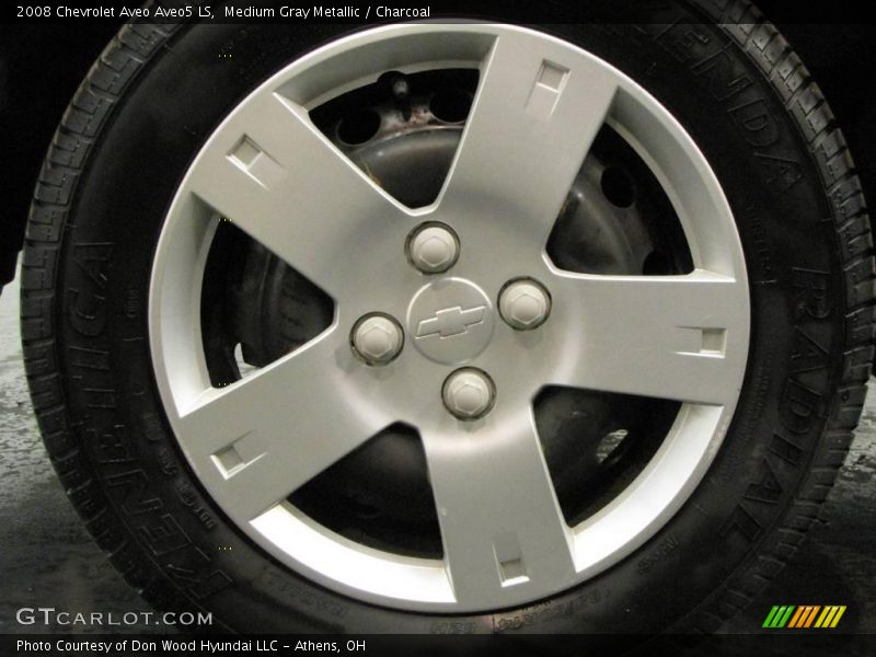 Medium Gray Metallic / Charcoal 2008 Chevrolet Aveo Aveo5 LS