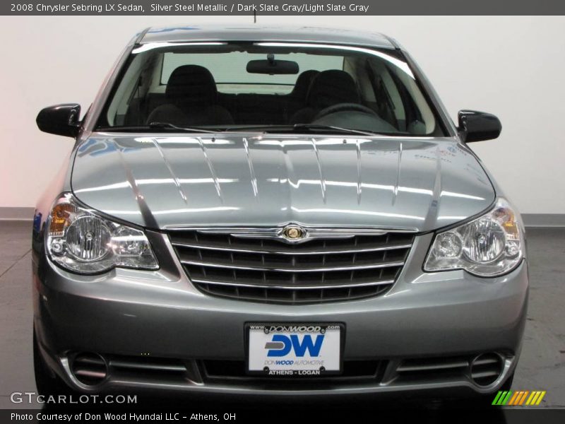 Silver Steel Metallic / Dark Slate Gray/Light Slate Gray 2008 Chrysler Sebring LX Sedan