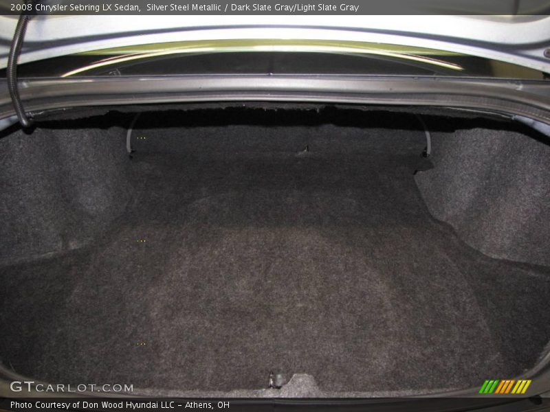 Silver Steel Metallic / Dark Slate Gray/Light Slate Gray 2008 Chrysler Sebring LX Sedan