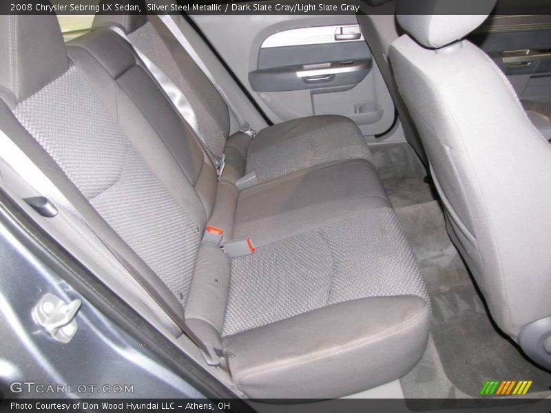Silver Steel Metallic / Dark Slate Gray/Light Slate Gray 2008 Chrysler Sebring LX Sedan