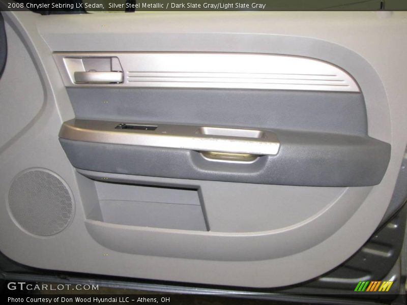 Silver Steel Metallic / Dark Slate Gray/Light Slate Gray 2008 Chrysler Sebring LX Sedan