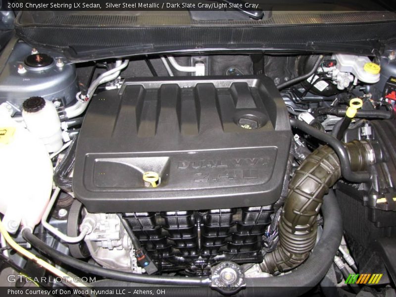 Silver Steel Metallic / Dark Slate Gray/Light Slate Gray 2008 Chrysler Sebring LX Sedan
