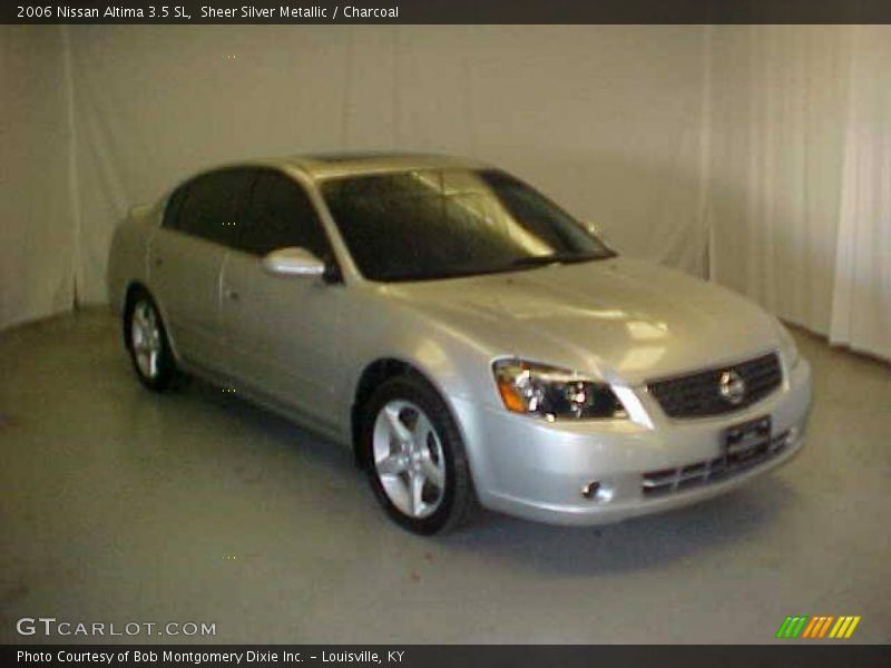 Sheer Silver Metallic / Charcoal 2006 Nissan Altima 3.5 SL