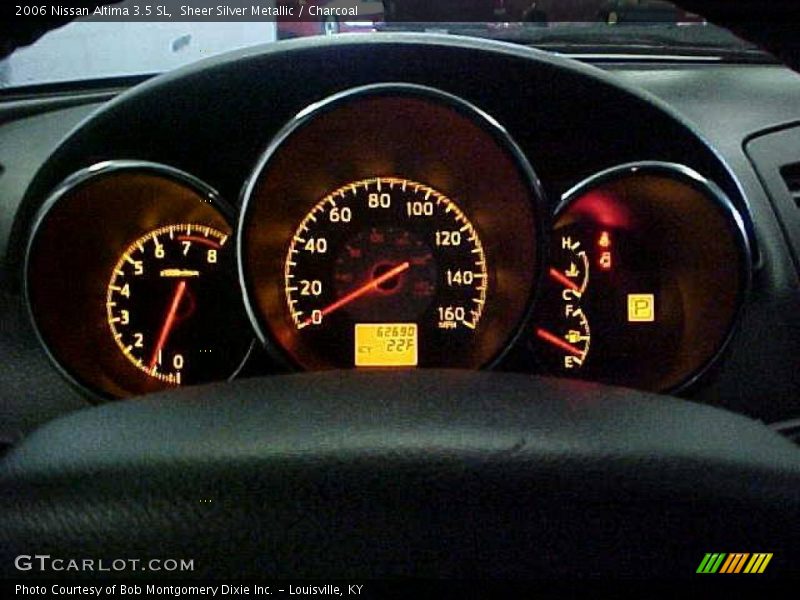 Sheer Silver Metallic / Charcoal 2006 Nissan Altima 3.5 SL