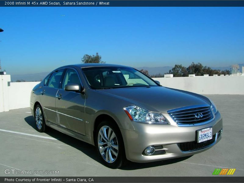 Sahara Sandstone / Wheat 2008 Infiniti M 45x AWD Sedan