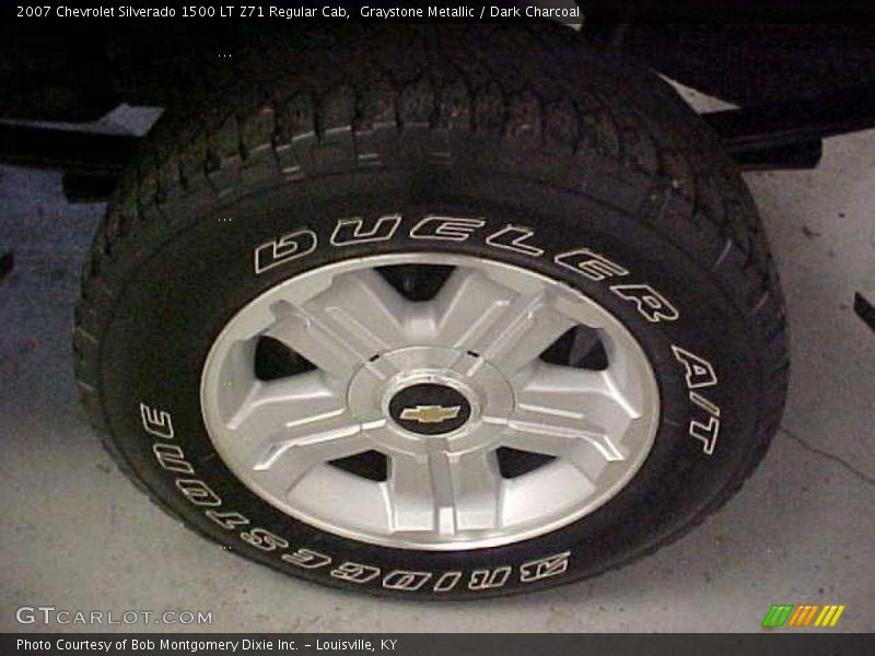 Graystone Metallic / Dark Charcoal 2007 Chevrolet Silverado 1500 LT Z71 Regular Cab