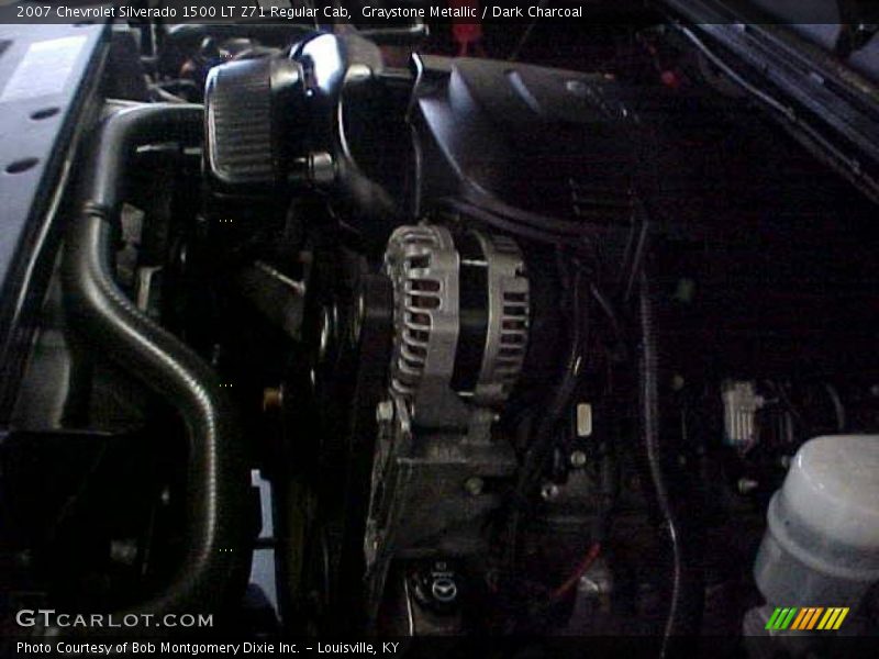 Graystone Metallic / Dark Charcoal 2007 Chevrolet Silverado 1500 LT Z71 Regular Cab